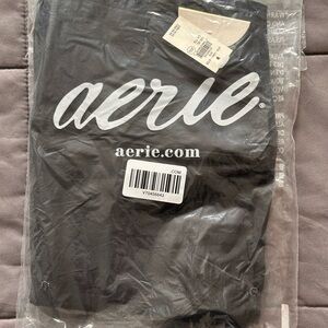 Aerie Offline Black High-Waisted Leggings w pockets NWT